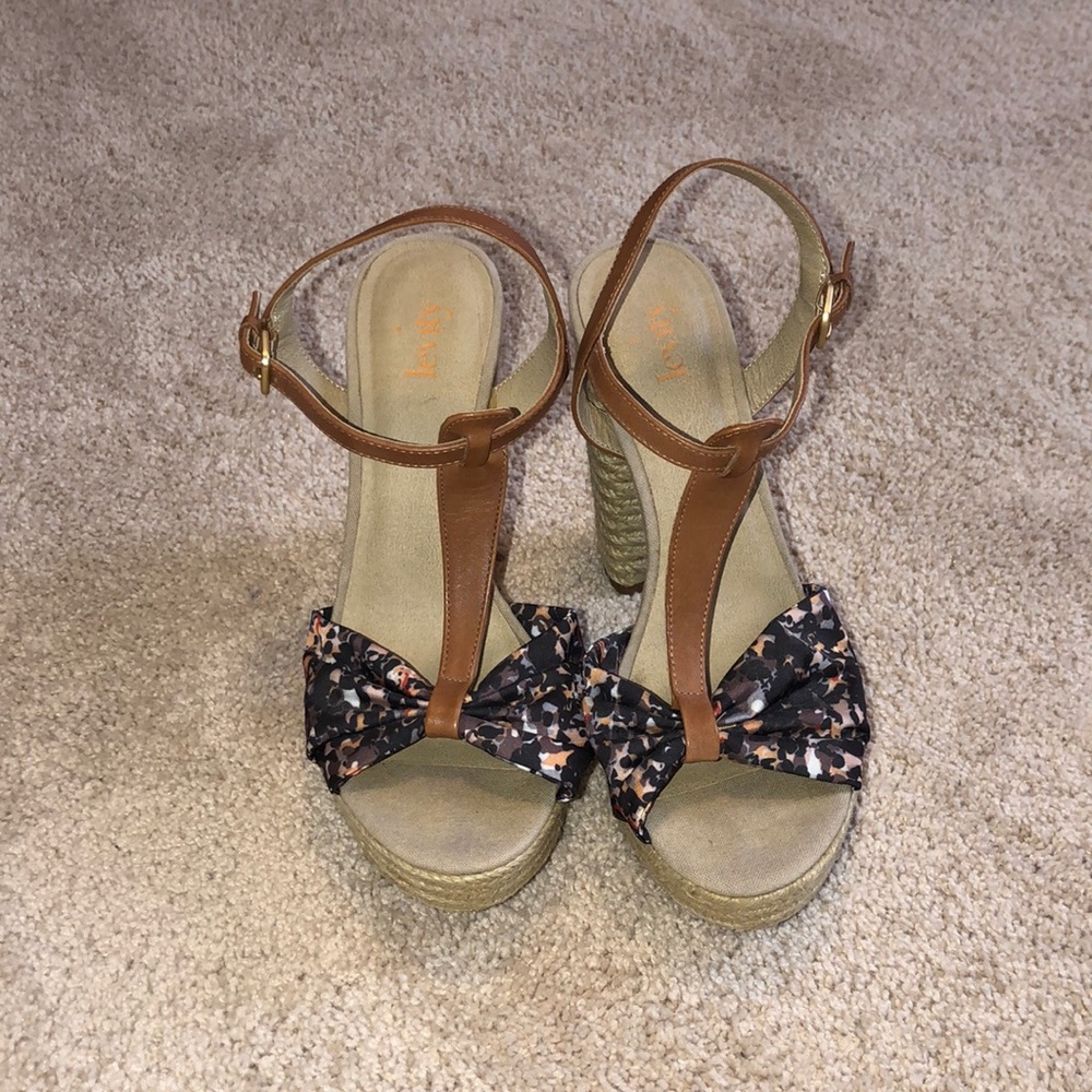 Levity Espadrille Block Heel